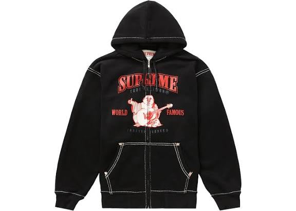 supreme x true hoodie