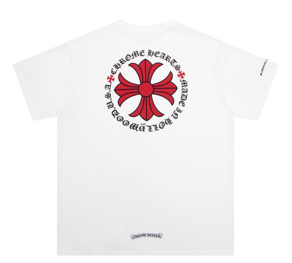 chrome heart red cross
