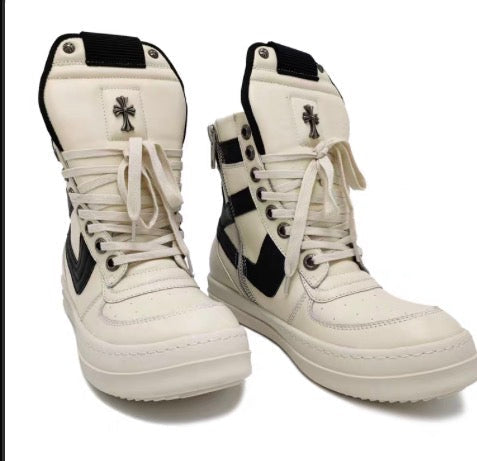 rick owen x chrome geo baskets