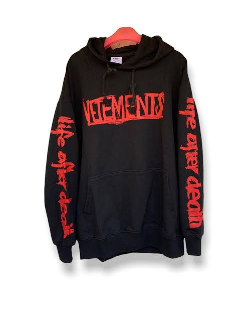 vetement hoodie