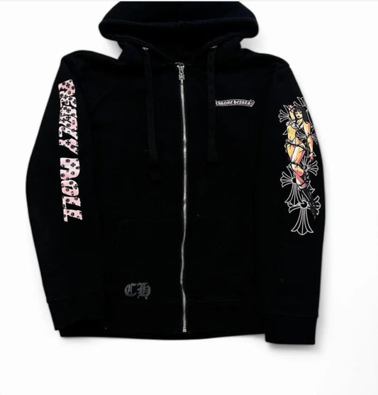 chrome heart hoodie
