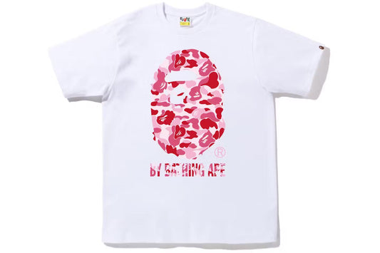 Pink Bape ABC Camo By Bathing Ape Tee