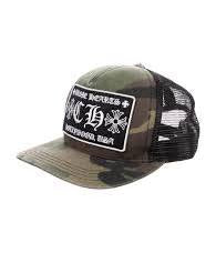 camo chrome hat