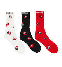 chrome lipstick socks