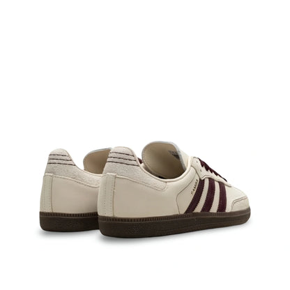 Adidas Samba OG W – Wonder White / Maroon