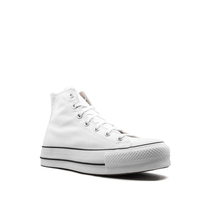 Converse Pale Platform Lift High Top Trainers