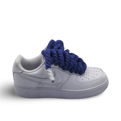 Air Force 1 blue Custom Rope lace
