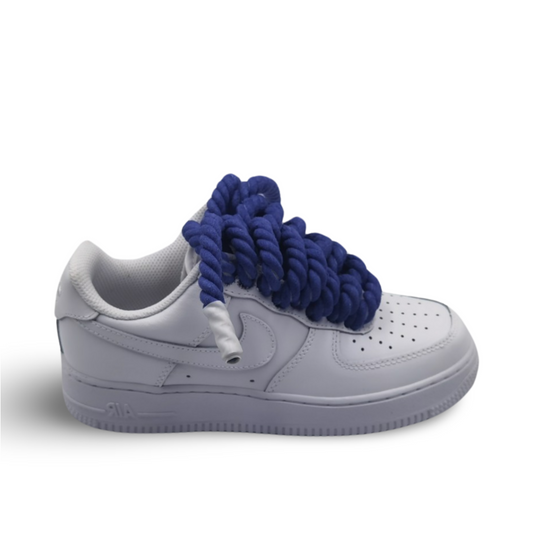 Air Force 1 blue Custom Rope lace